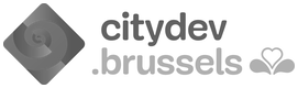 Zwart-Wit-Logo-Citydev-Brussels title=